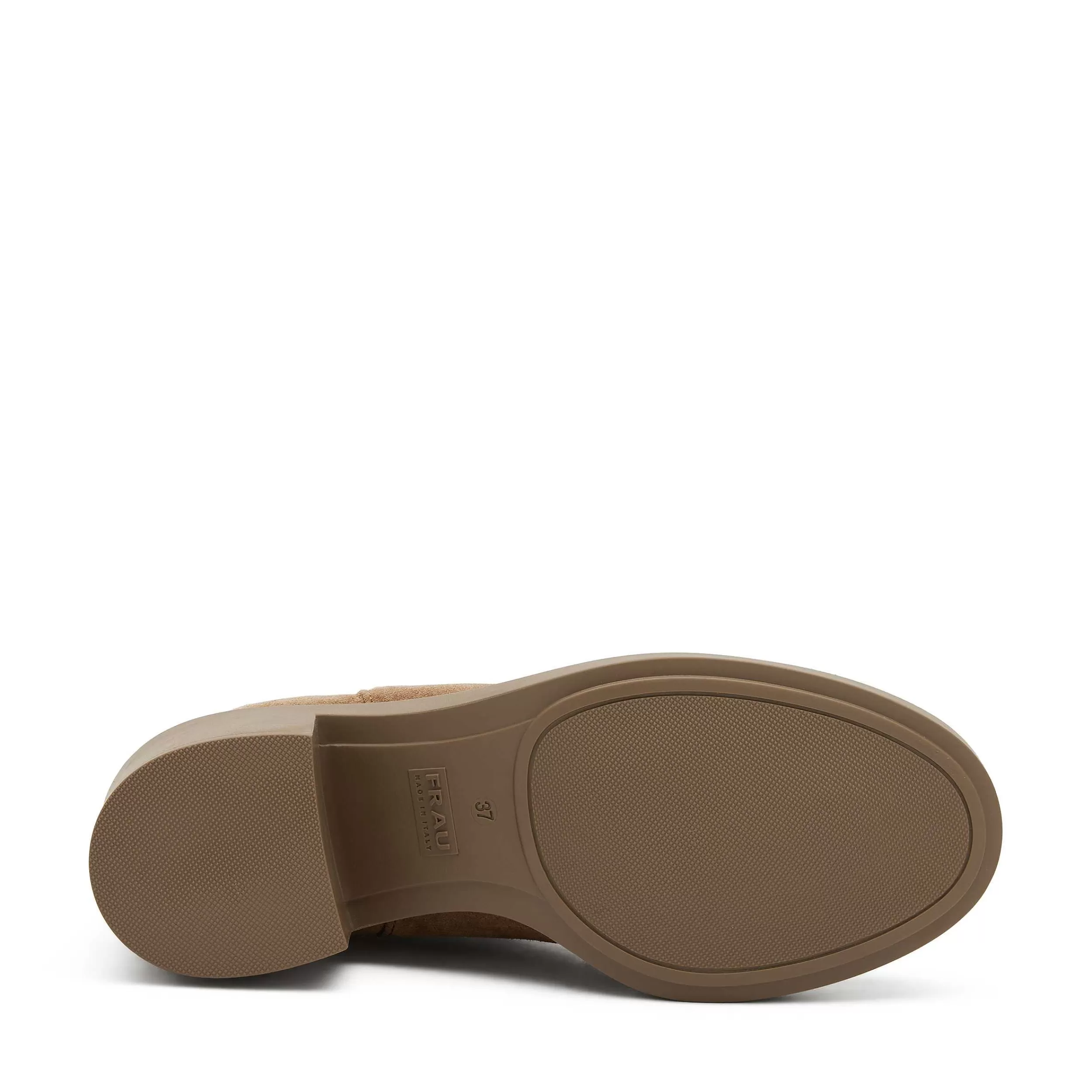 Frau Beatles Mit Absatz Aus Veloursleder In Color-Blocking-Optik-Damen Beatles