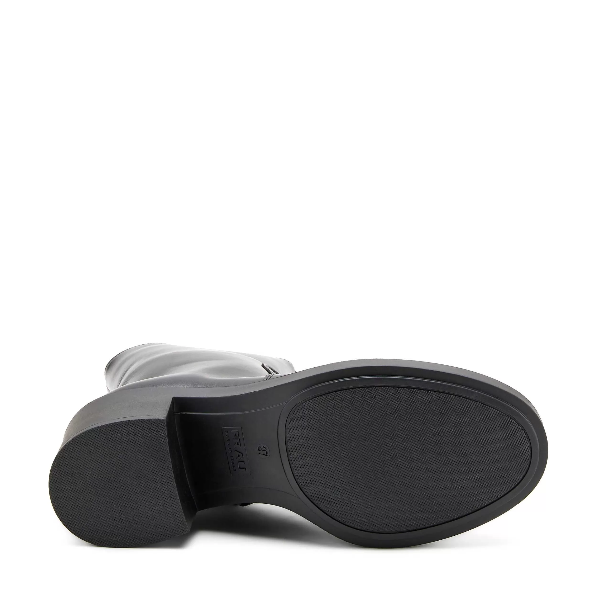 Frau Stiefelette Aus Leder In Color-Blocking-Optik-Damen Stiefel & Stiefeletten